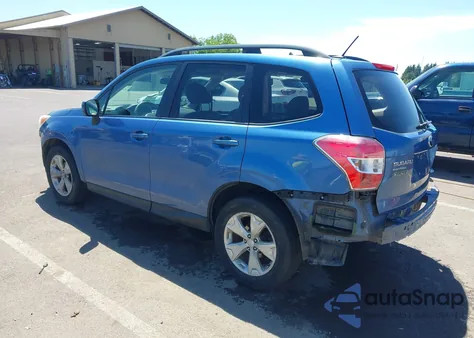 2015 Subaru Forester 2.5I Premium из США, поврежденный, VIN JF2SJAGC0FH549463